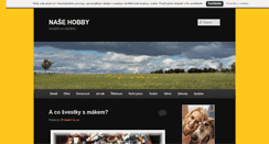 Desktop Screenshot of nasehobby.cz