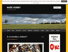 Tablet Screenshot of nasehobby.cz
